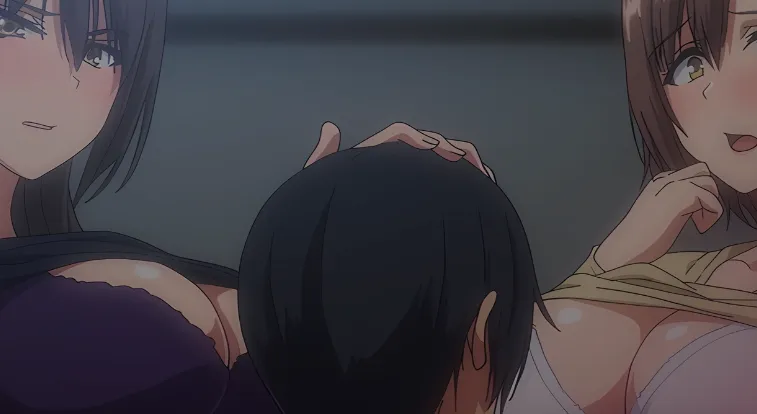 Kyonyuu ga Futari Inai to Bokki Shinai Otto no Tame ni Tomodachi wo Tsuretekita Tsuma 